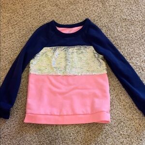 Cat & Jack flip sequin sweatshirt